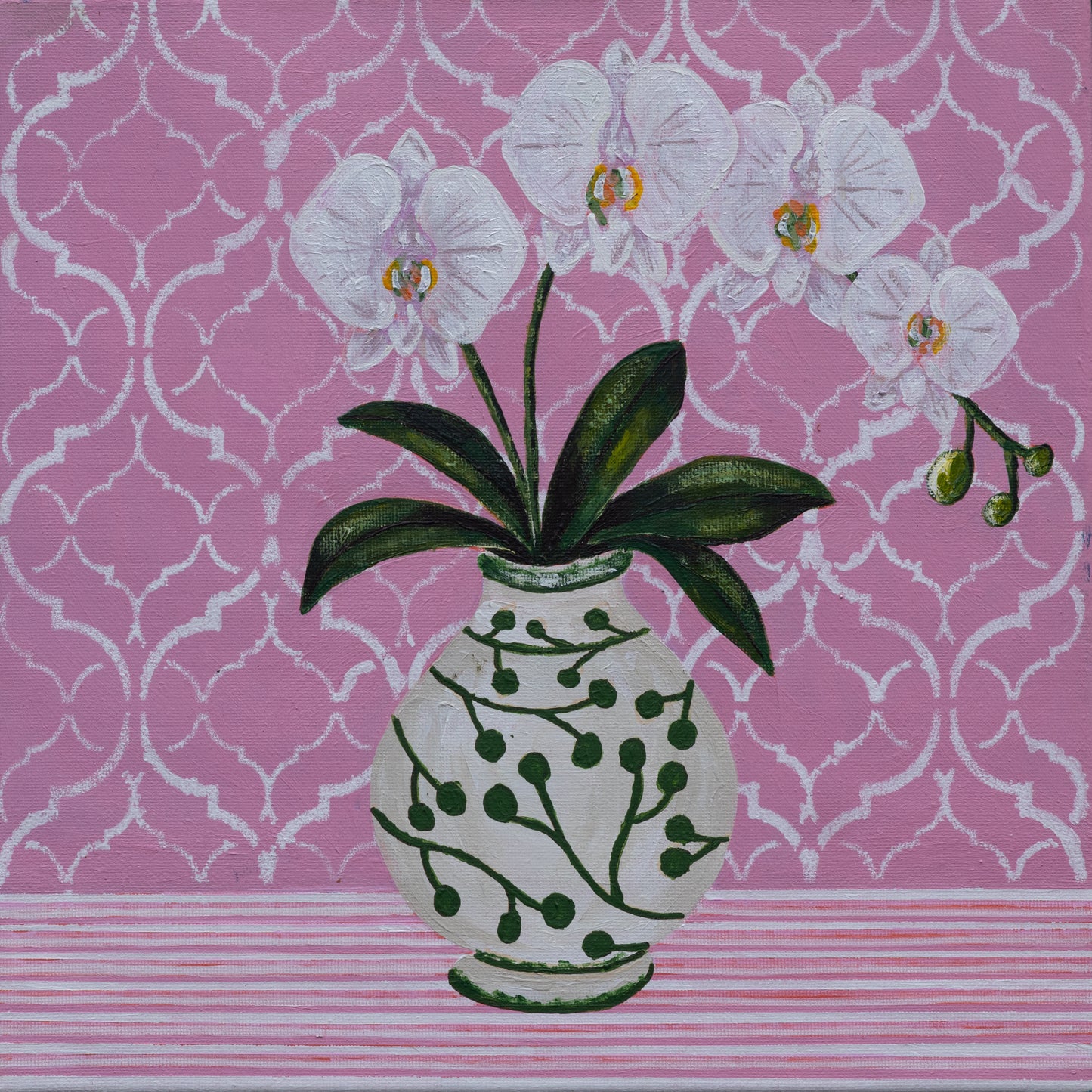 Dusky Rose Orchid Print