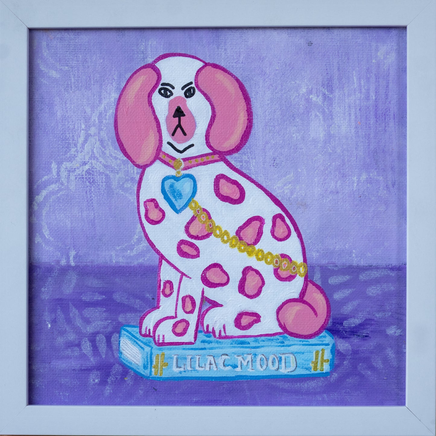 Lilac Mood Dog Original