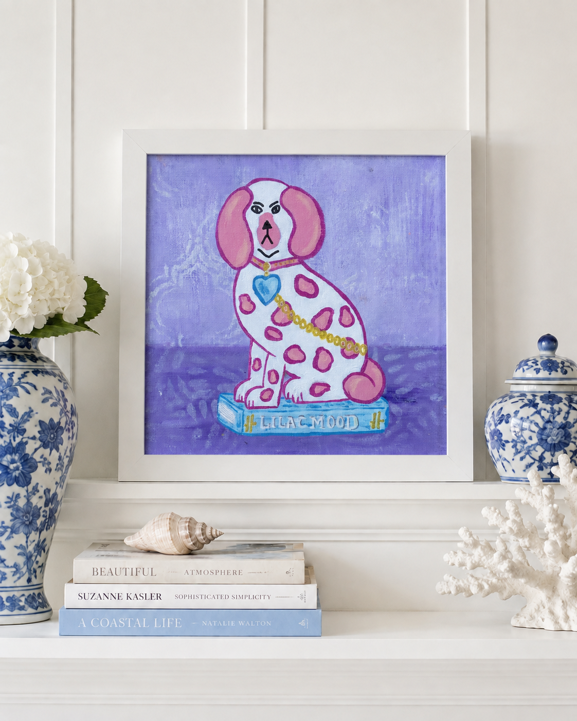 Lilac Mood Dog Original