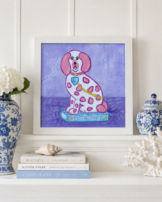 Lilac Mood Dog Original