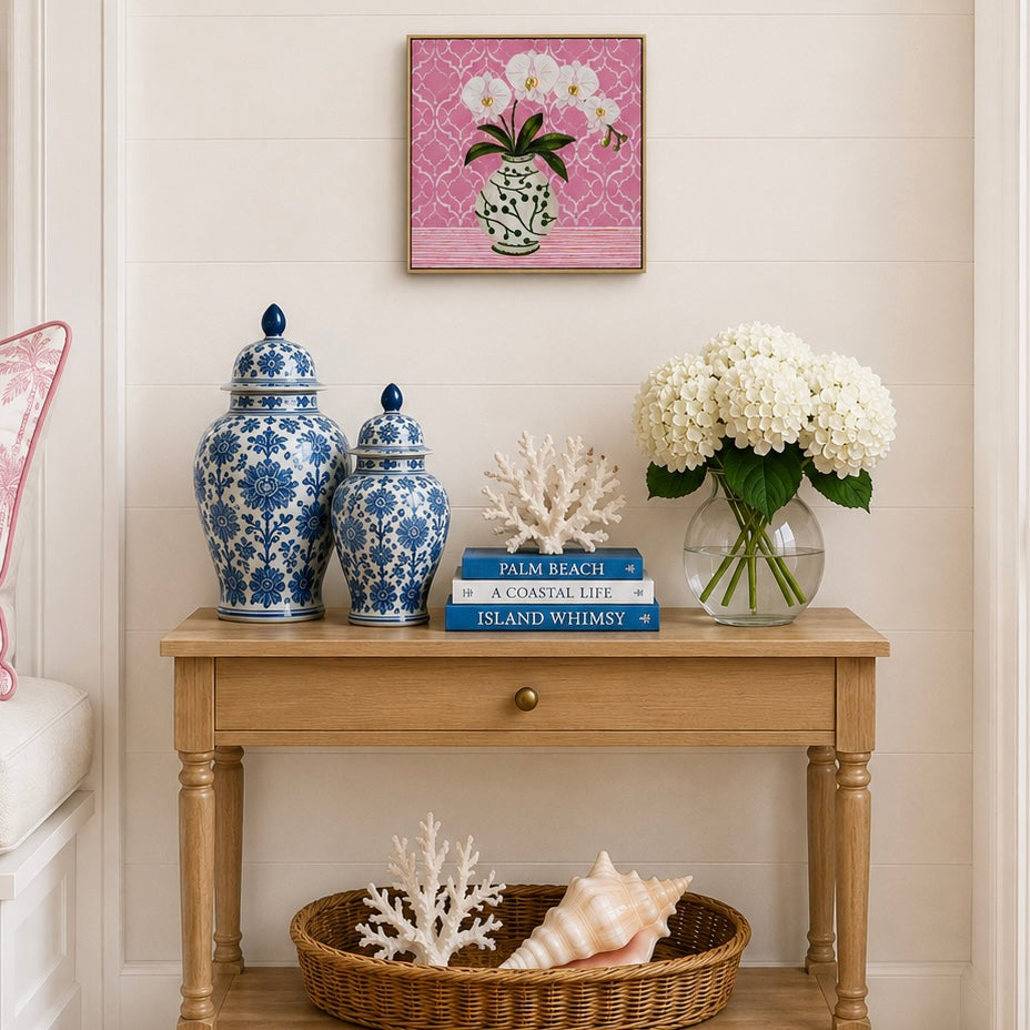 Dusky Rose Orchid Print