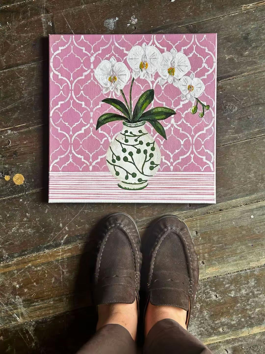 Dusky Rose Orchid Print