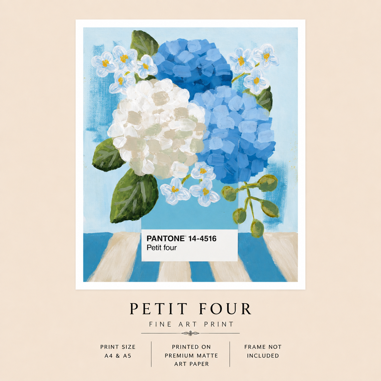 Pantone Petit Four Print